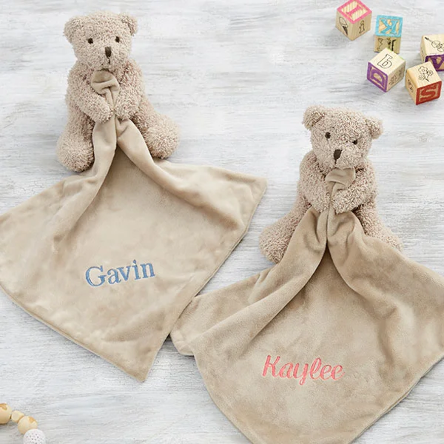 Personalized Teddy Bear Blankets